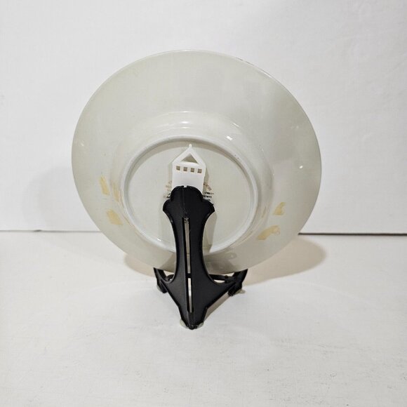 Chokin Japan Vintage Plate 6" The Art Of Chokin with stand 24K Gold Samurai - Picture 4 of 6